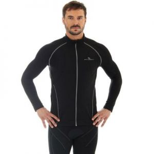 Bluza Brubeck Bicycle M czarna LS11060