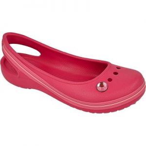 Sandały Crocs Genna II Gem Flat Gs Jr 203197 różowe