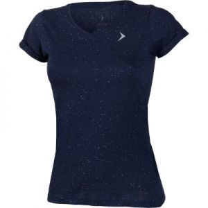 Koszulka Outhorn Basic Melange V-Neck W HOL17-TSD602 granatowa