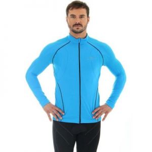 Bluza Brubeck Bicycle M niebieska LS11060