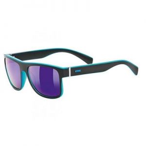 Okulary Uvex Lgl 21 czarno-niebieskie