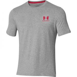 Koszulka treningowa Under Armour Sportstyle Left Chest Logo M 1257616-090
