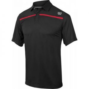 Koszulka tenisowa Wilson Knit Stretch Woven Polo M WRA731902