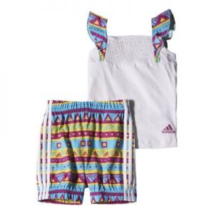 Komplet adidas Girls Beach Set Kids S17165