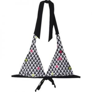 Stanik kąpielowy adidas Separates Allover Printed Halterneck Top W AJ7929