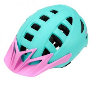 Kask rowerowy Meteor MA-5 23980 zielono-różowy