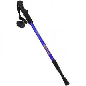 Kij trekingowy nordic walking niebieski 1szt