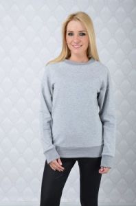 Bluza dresowa jednokolorowa