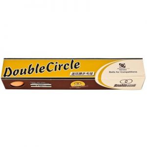 Piłeczki do tenisa stołowego Double Circle 6szt. pomarańczowe