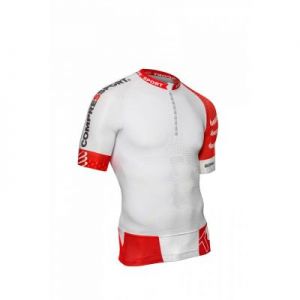 Koszulka biegowa Compressport Trail Running Shirt V2 M TSTRV2-SS00