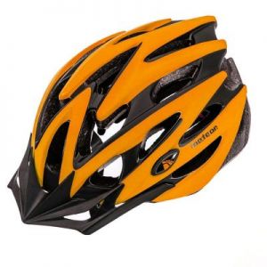 Kask rowerowy Meteor MV29 2397 pomarańczowo-czarny