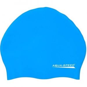 Czepek pływacki Aqua-Speed silikonowy Smart niebieski