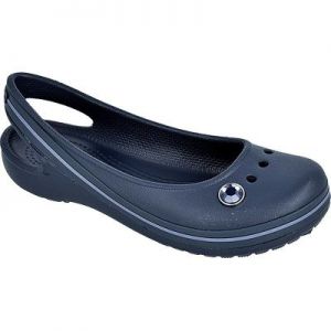 Sandały Crocs Genna II Gem Flat Gs Jr 203197 granatowe
