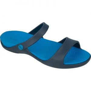 Klapki Crocs Cleo V W 204268 granatowe