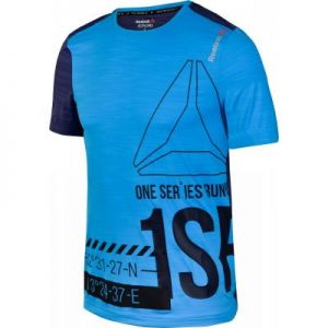 Koszulka biegowa Reebok One Series Running Short Sleeve ACTIVChill M AX9323