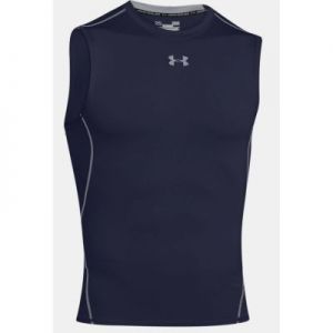Koszulka termoaktywna Under Armour HeatGear Compression Sleeveless 1257469-410