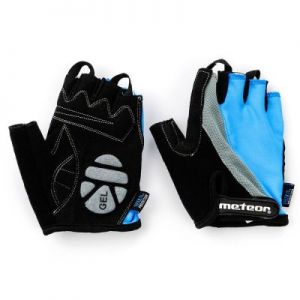 Rękawiczki rowerowe Meteor GEL BX-3 niebieskie