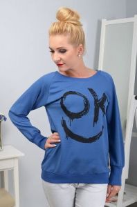Bluza sportowa z napisem \"OK\"