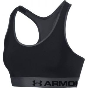 Biustonosz, stanik sportowy Under Armour Mid UA Graphic Sports Bra W 1293777-001