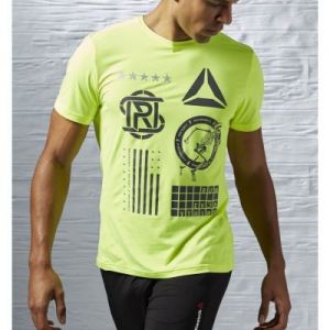 Koszulka biegowa Reebok ONE Series Running Short Sleeve M AJ0451