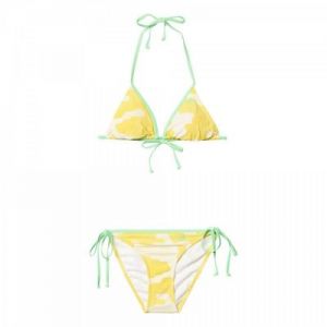 Strój kąpielowy adidas Nga Allover Printed Triangle Bikini W AJ7920