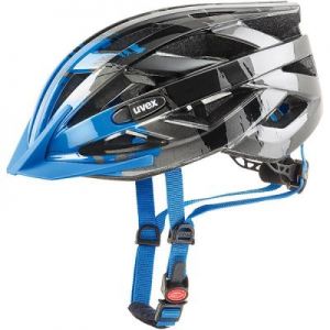 Kask rowerowy Uvex I-vo c szaro-niebieski
