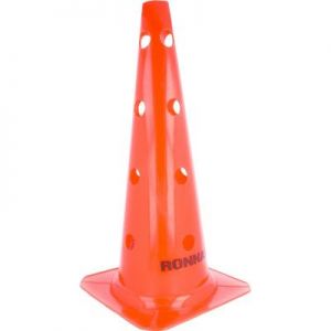 Pachołek z otworami Ronnay 45 cm pomarańczowy