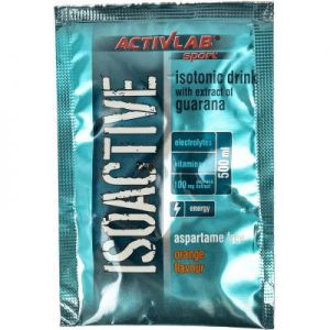 Napój izotoniczny ActivLab - IsoActive ekstrakt z guarany Pomarańcz saszetka 31,5g