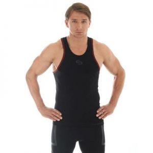 Koszulka treningowa Brubeck Fitess M TA10070 czarna