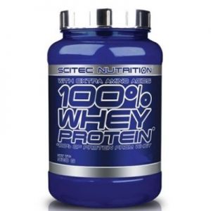 100% Whey Protein SCITEC NUTRITION 920g masło orzechowe
