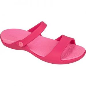 Klapki Crocs Cleo V W 204268 różowe