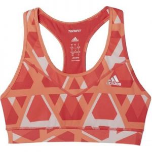Biustonosz, stanik sportowy adidas Techfit B Triax-Print W AJ2191