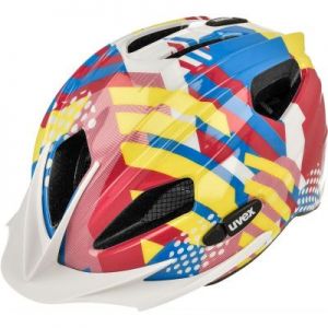 Kask rowerowy Uvex Quatro Junior wielokolorowy