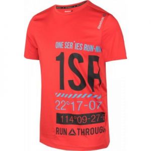 Koszulka biegowa Reebok One Series Running Short Sleeve Graphic M AX9504