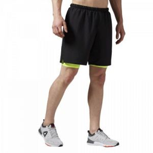 Spodenki biegowe Reebok One Series Running 2-1 Short M AX9442