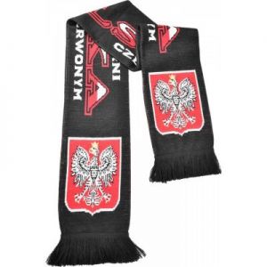 Szalik kibica Polska Zawsze Wierni Biało Czerwonym