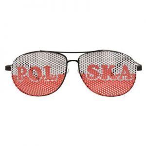 Okulary kibica Polska