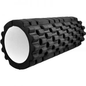 Wałek do masażu Roller joga 32cm czarny