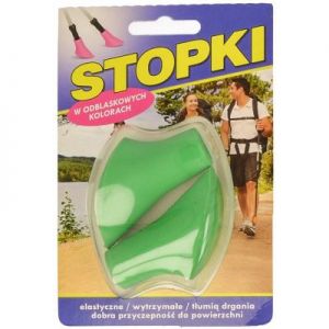 Stopki do kijów nordic walking PARPLAST PAR001 zielone