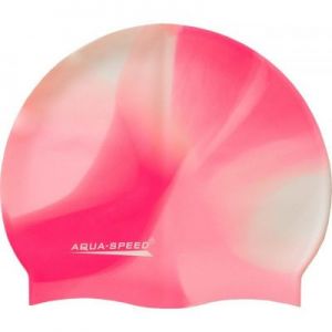 Czepek pływacki Aqua-Speed Bunt 95 różowo-biały