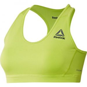 Biustonosz, stanik sportowy Reebok Workout Ready Stacked Logo Bra W BK4203