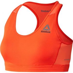 Biustonosz, stanik sportowy Reebok Workout Ready Stacked Logo Bra W BK4206