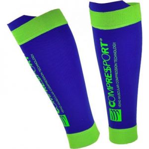 Opaski kompresyjne Compressport Calf R2 V2 Blue R2V2-5080