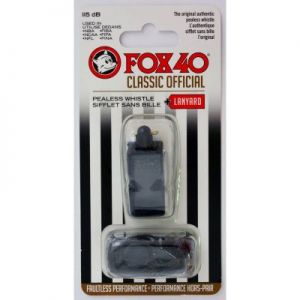 Gwizdek FOX Classic + sznurek 9901-0008 czarny