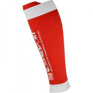 Opaski kompresyjne Compressport Calf R2 V2 Red R2V2-3150